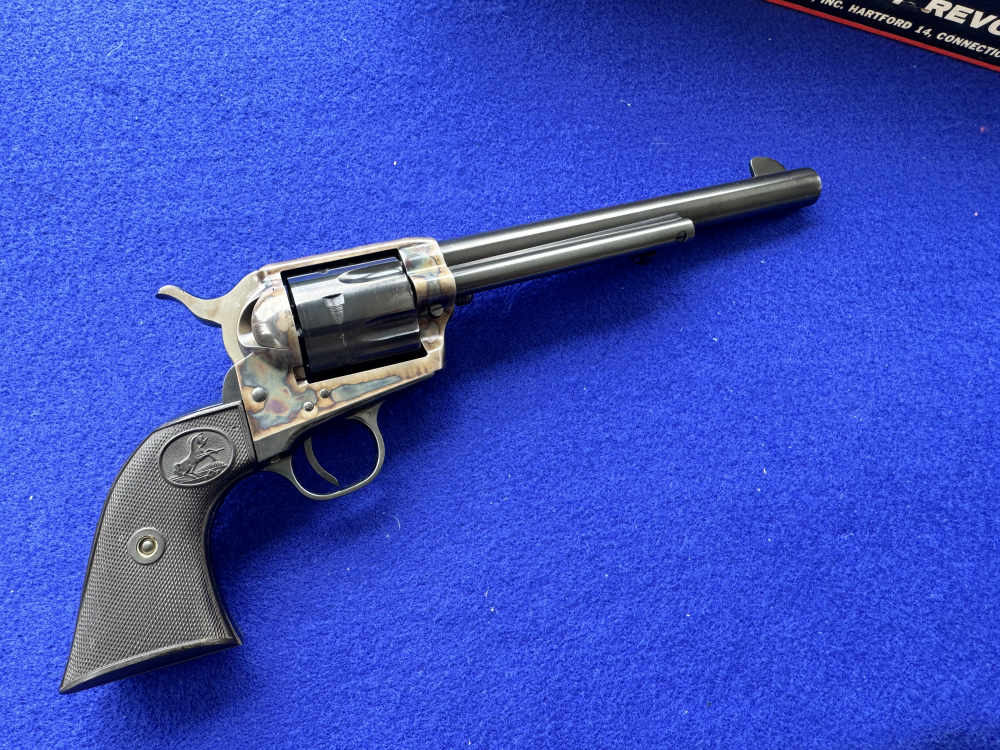 COLT SINGLE ACTION ARMY SAA 2ND GEN STAGECOACH BOX .45 COLT C&R Provenance-img-37