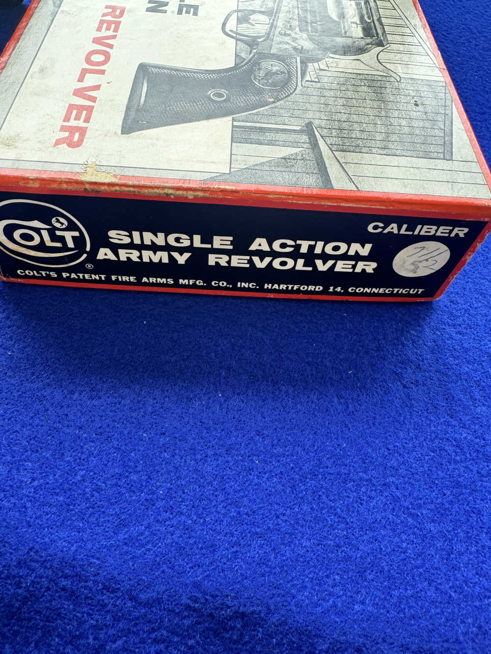 COLT SINGLE ACTION ARMY SAA 2ND GEN STAGECOACH BOX .45 COLT C&R Provenance-img-4