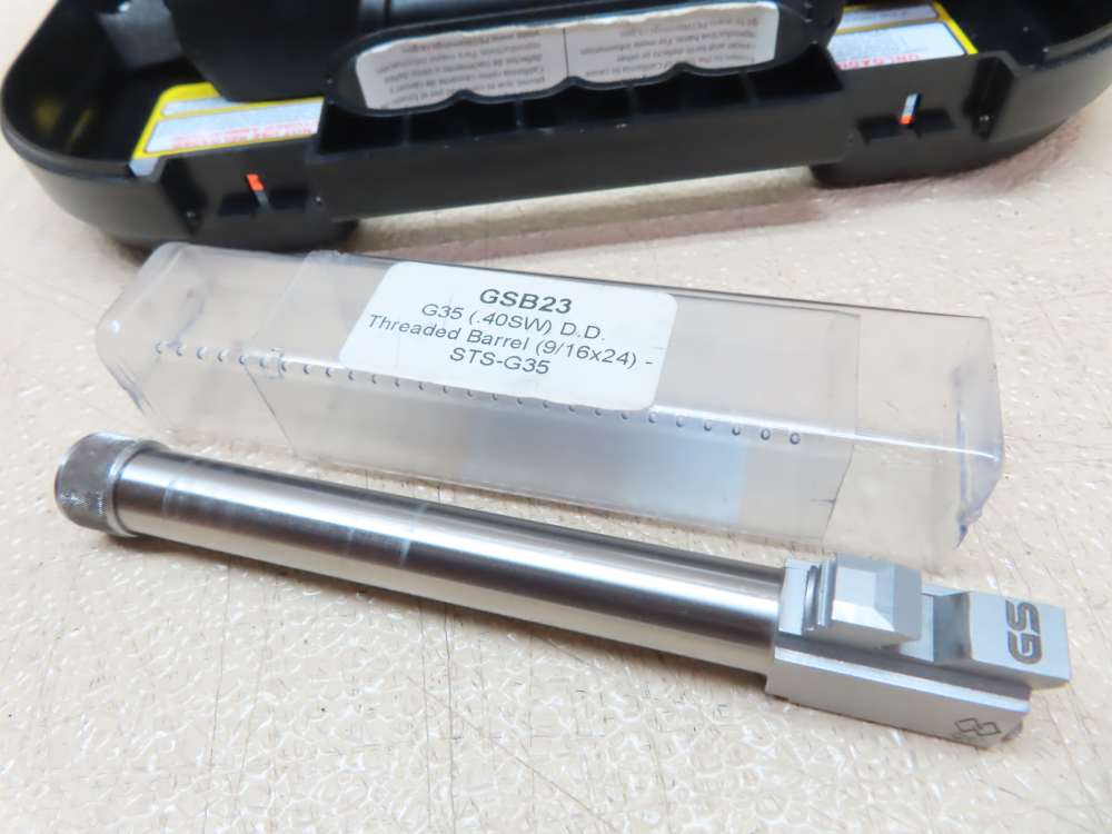 GLOCK G35 .40 S&W  MOS Gen 4 W/Threaded Barrel 3 Mags  MINT NICE ! -img-20