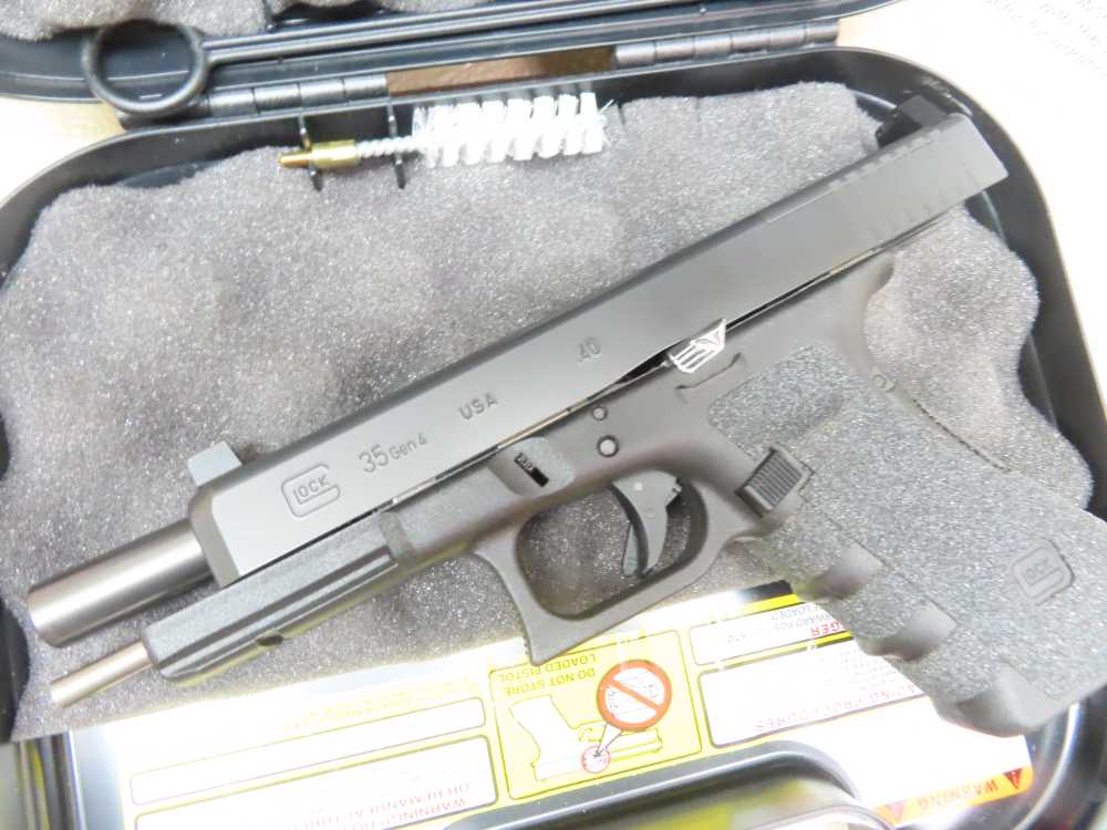 GLOCK G35 .40 S&W  MOS Gen 4 W/Threaded Barrel 3 Mags  MINT NICE ! -img-26