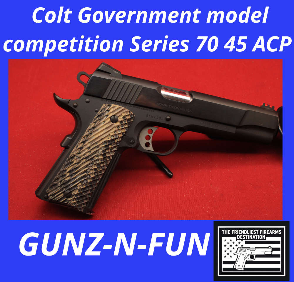 Colt Government model competition S 70 Talo 1 of 500 45 ACP 5" barrel W/box-img-0