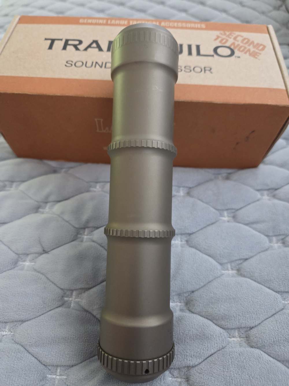 NIB Larue Tranquilo Suppressor .30 Cal  with 2 New Larue Brakes, Adapters -img-0