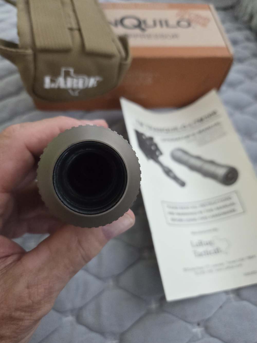 NIB Larue Tranquilo Suppressor .30 Cal  with 2 New Larue Brakes, Adapters -img-5