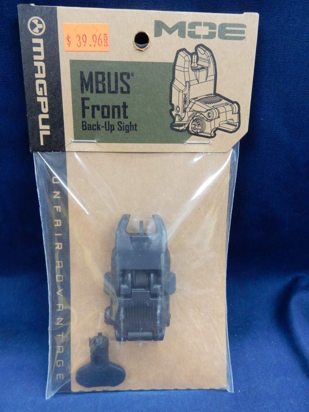 Magpul MBUS Front Folding Back Up Sight Black MAG247BLK-img-0