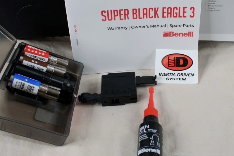 NIB BENELLI SUPER BLACK EAGLE III MOBL 12GA 26" CASE-img-15