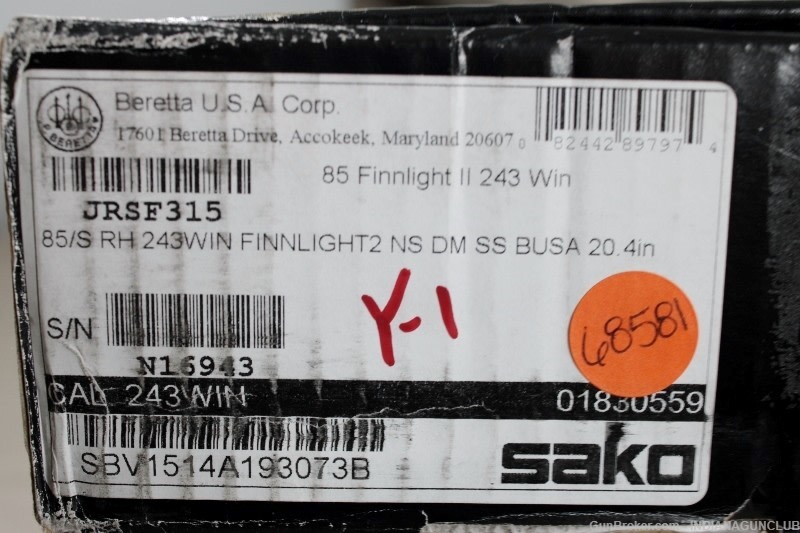 USED SAKO 85 FINNLIGHT II 243WIN 20.4 BOX-img-16