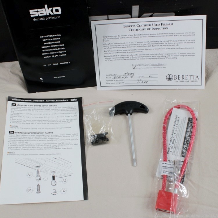 USED SAKO 85 FINNLIGHT II 243WIN 20.4 BOX-img-15