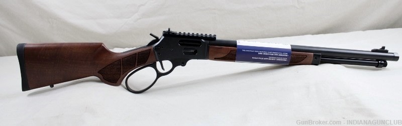 NIB SMITH & WESSON MODEL 1854 WOOD/BLK 44MAG 19.25" BOX-img-0