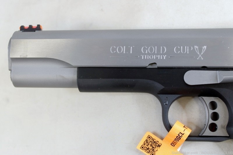 NIB COLT 1911 GOLD CUP LITE STS SLIDE 45ACP 5" CASE-img-11