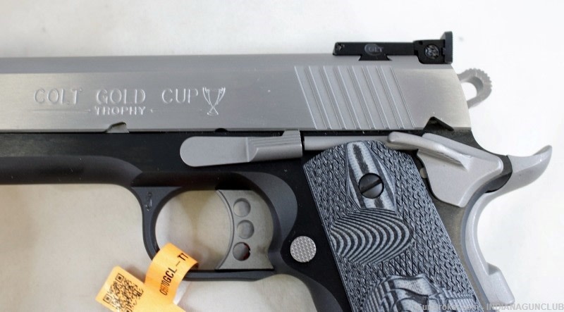 NIB COLT 1911 GOLD CUP LITE STS SLIDE 45ACP 5" CASE-img-10