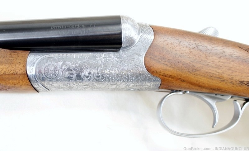 NIB BERETTA 486 PISTOL GRIP BEAVER TAIL 20GA 28" CASE -img-9