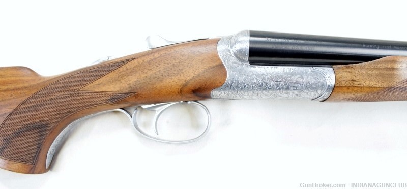 NIB BERETTA 486 PISTOL GRIP BEAVER TAIL 20GA 28" CASE -img-2