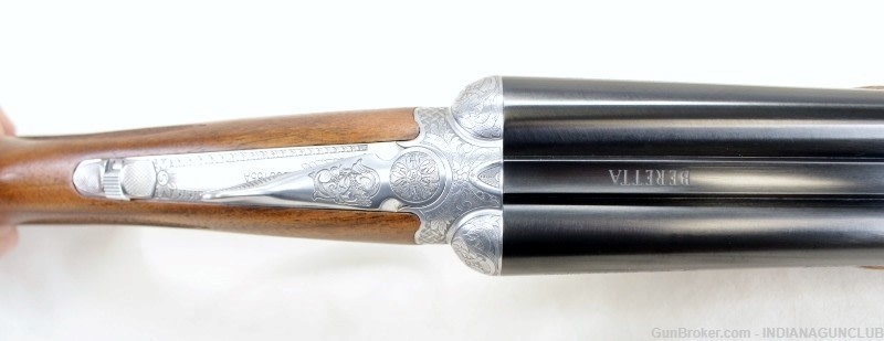 NIB BERETTA 486 PISTOL GRIP BEAVER TAIL 20GA 28" CASE -img-5