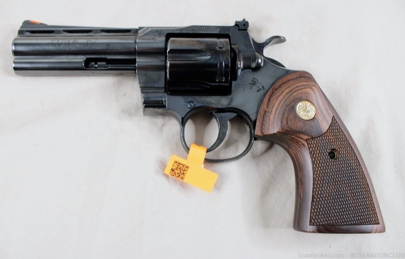 NIB COLT PYTHON BLUED 357MAG 4.25" CASE-img-8