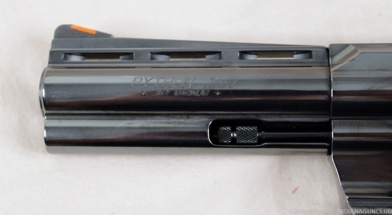 NIB COLT PYTHON BLUED 357MAG 4.25" CASE-img-11
