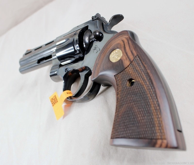 NIB COLT PYTHON BLUED 357MAG 4.25" CASE-img-6