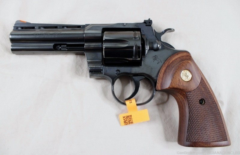 NIB COLT PYTHON BLUED 357MAG 4.25" CASE-img-8