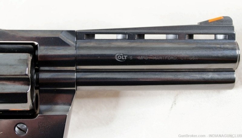 NIB COLT PYTHON BLUED 357MAG 4.25" CASE-img-3
