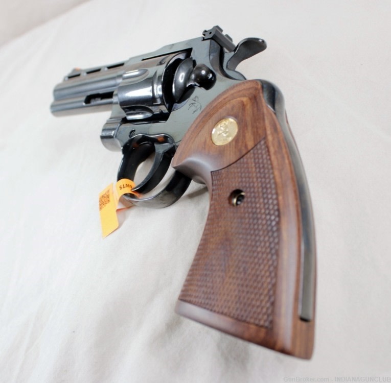 NIB COLT PYTHON BLUED 357MAG 4.25" CASE-img-6