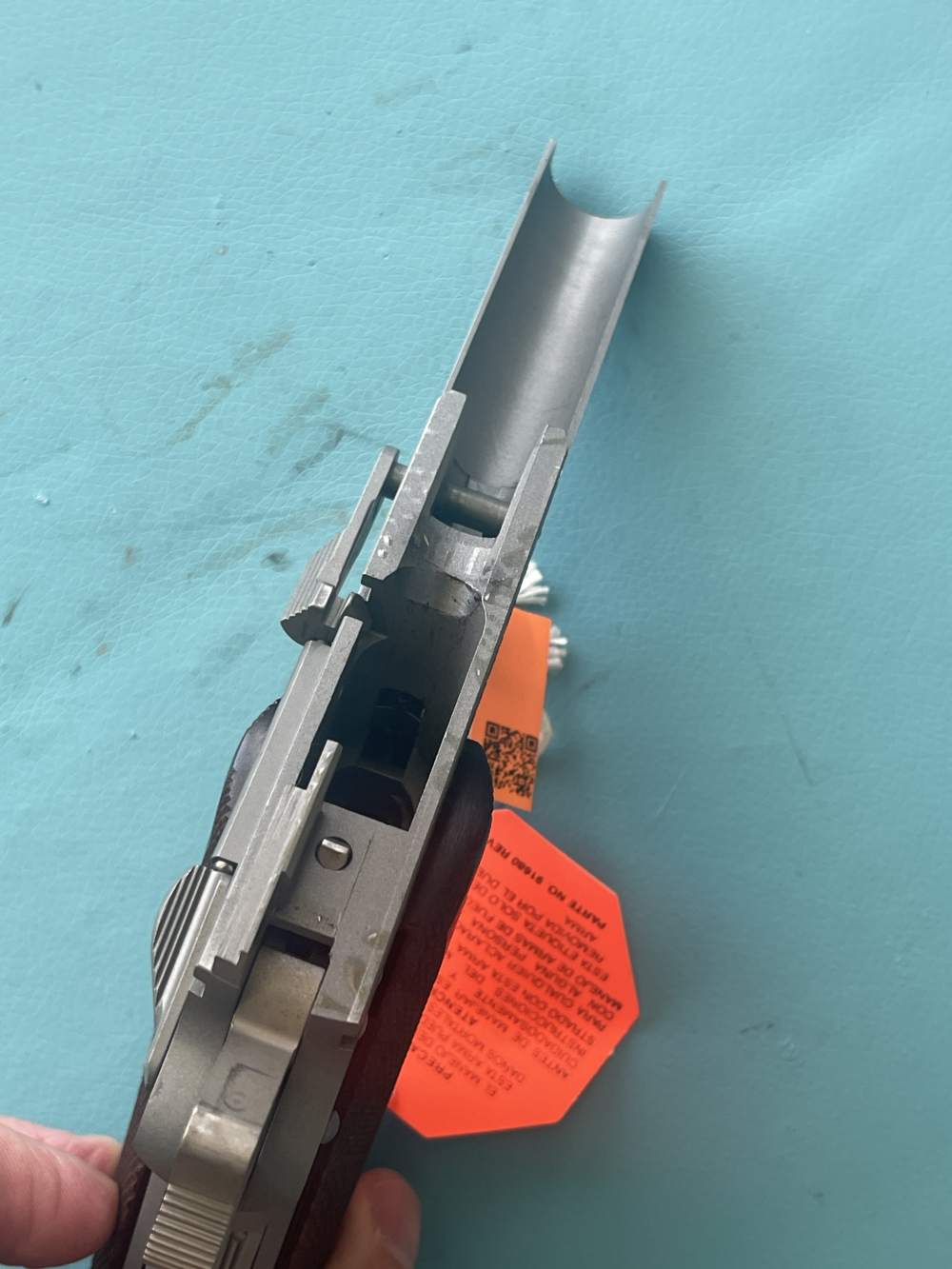 Colt 1911 - 1991 Government Series 70 Stainless Finish 9mm Factory Frame-img-2