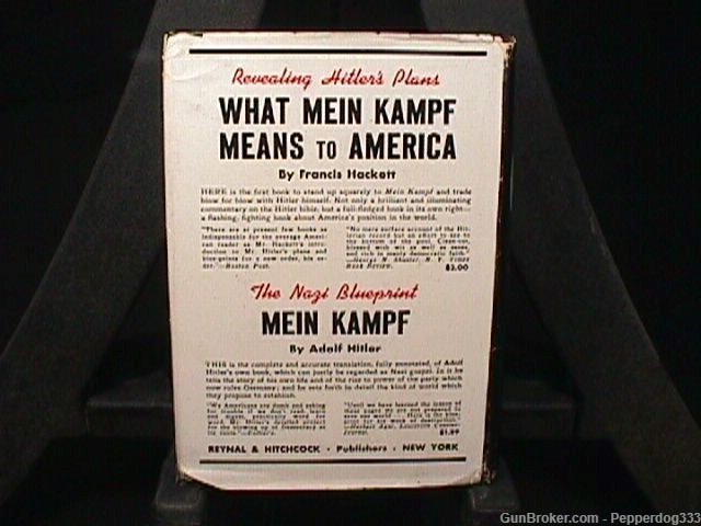 A First Printing 1941 of Adolf ‘s Book Titled My New Order Original-img-1