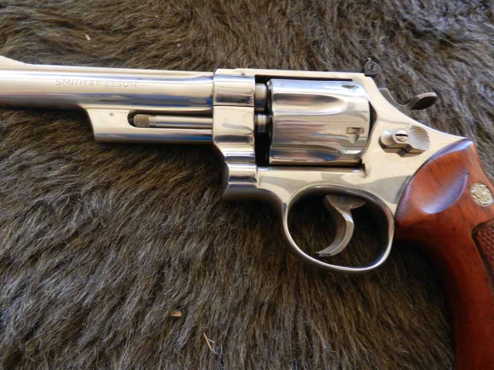 S&W Model 27-2 357 Magnum 6" Nickel 98%+-img-2