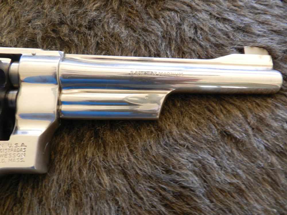 S&W Model 27-2 357 Magnum 6" Nickel 98%+-img-7