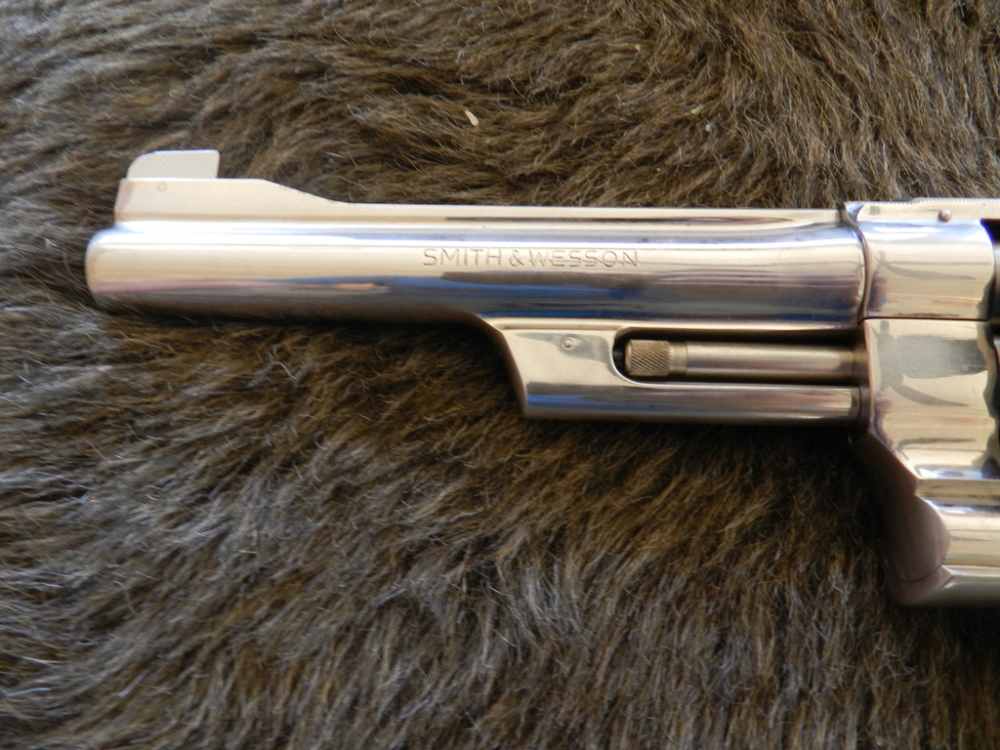 S&W Model 27-2 357 Magnum 6" Nickel 98%+-img-3