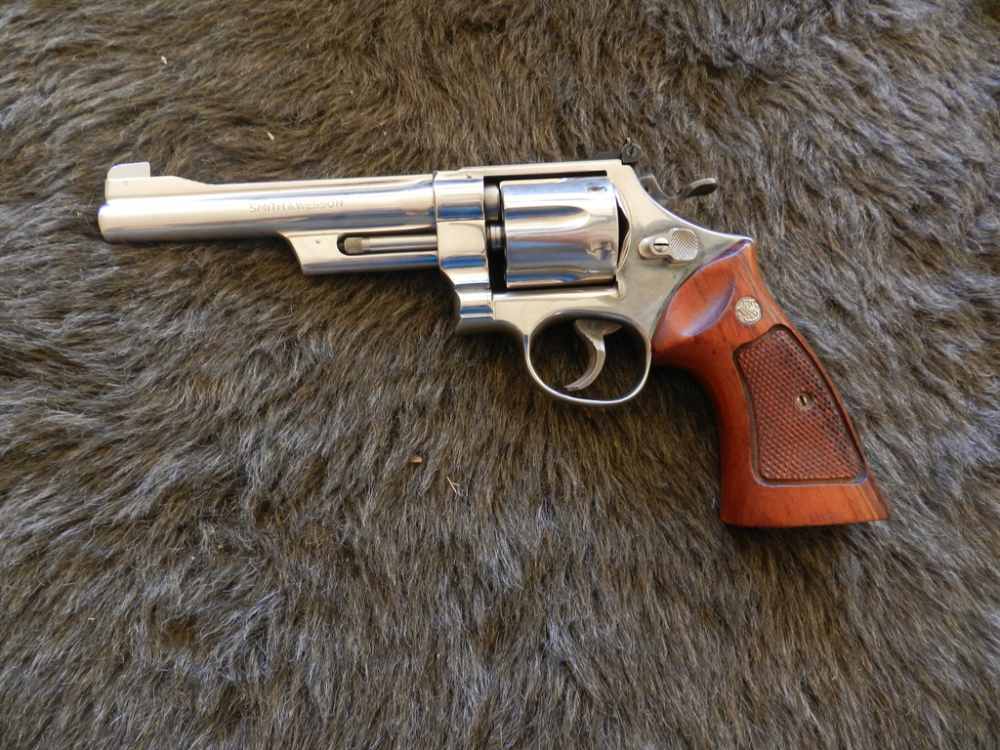 S&W Model 27-2 357 Magnum 6" Nickel 98%+-img-0