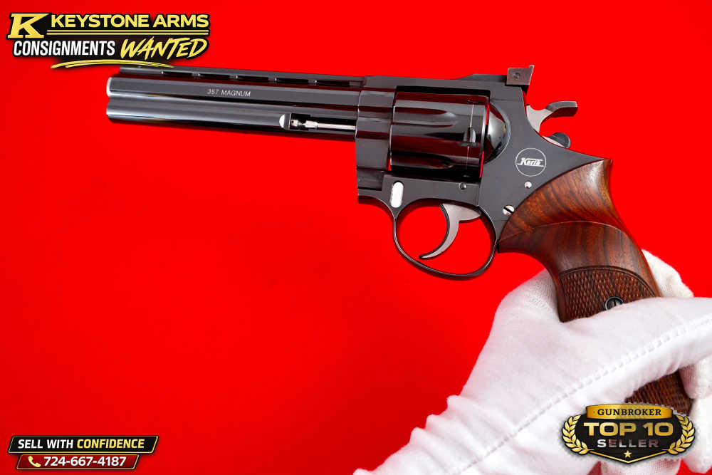 Very Rare 1987 Ratzeburg Korth Sport 6" .357 Magnum & 9mm Dual Cylinder Set-img-11