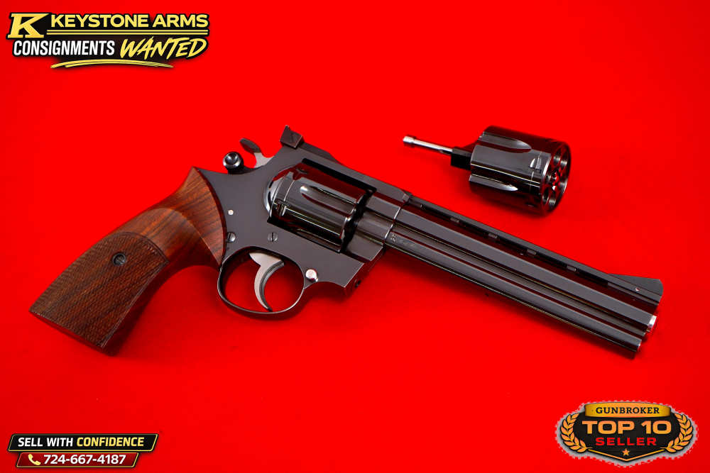 Very Rare 1987 Ratzeburg Korth Sport 6" .357 Magnum & 9mm Dual Cylinder Set-img-6