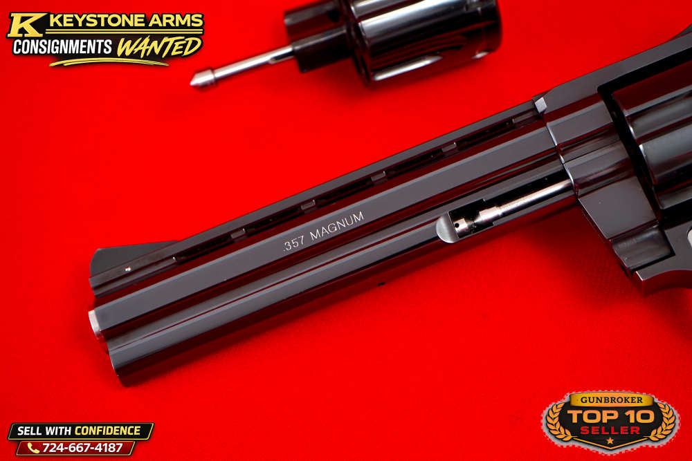 Very Rare 1987 Ratzeburg Korth Sport 6" .357 Magnum & 9mm Dual Cylinder Set-img-3
