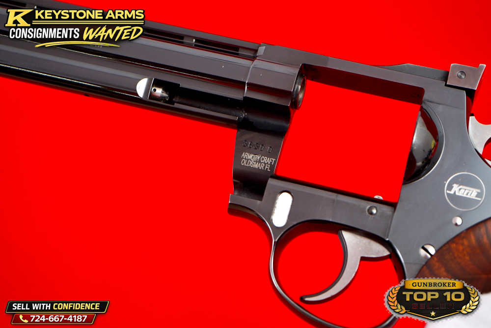 Very Rare 1987 Ratzeburg Korth Sport 6" .357 Magnum & 9mm Dual Cylinder Set-img-12