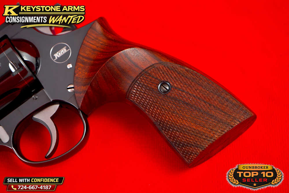 Very Rare 1987 Ratzeburg Korth Sport 6" .357 Magnum & 9mm Dual Cylinder Set-img-5