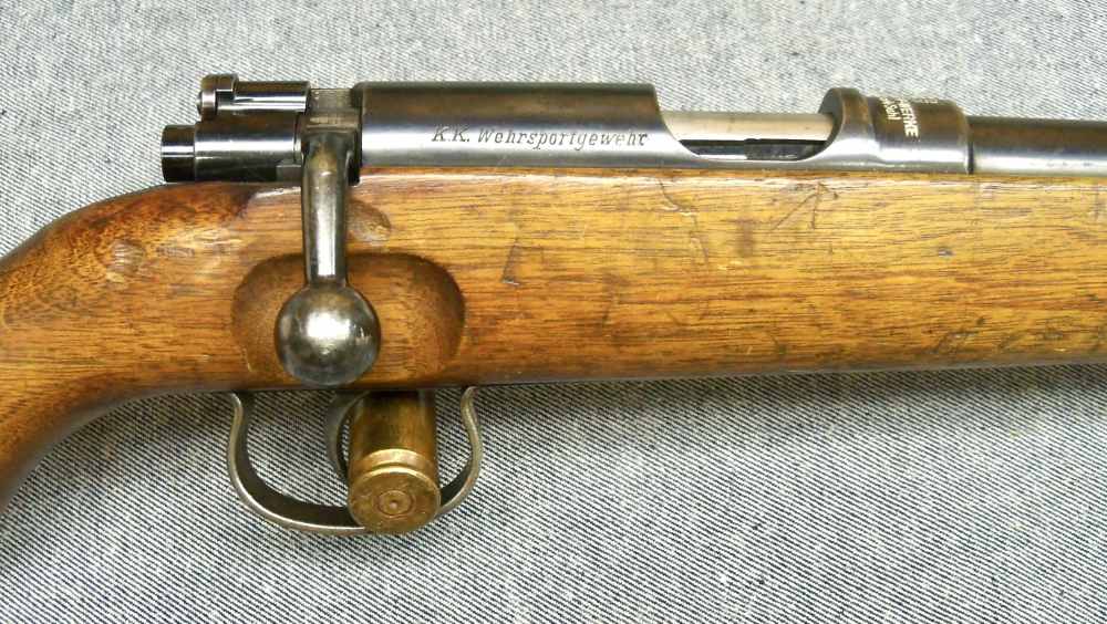 WWII GERMAN KKW .22LR TRAINING GUSTLOFF WERKE EXC BORE SINGLE SHOT BOLT -img-1