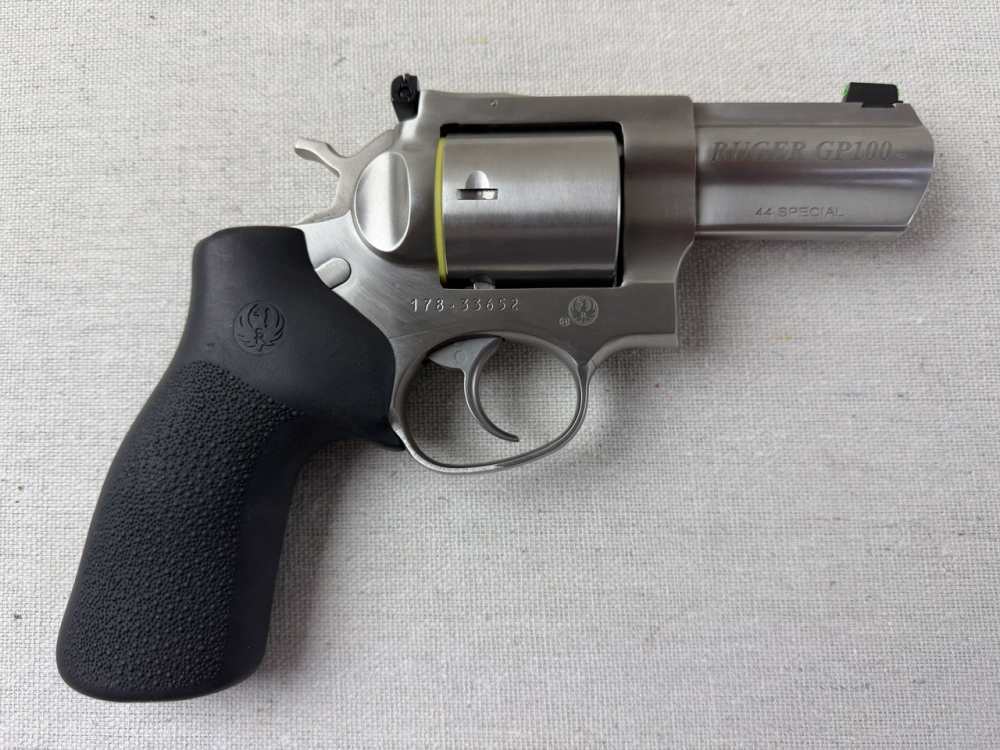 Ruger Gp100 44 Spl 3" Stainless W/Box-img-15
