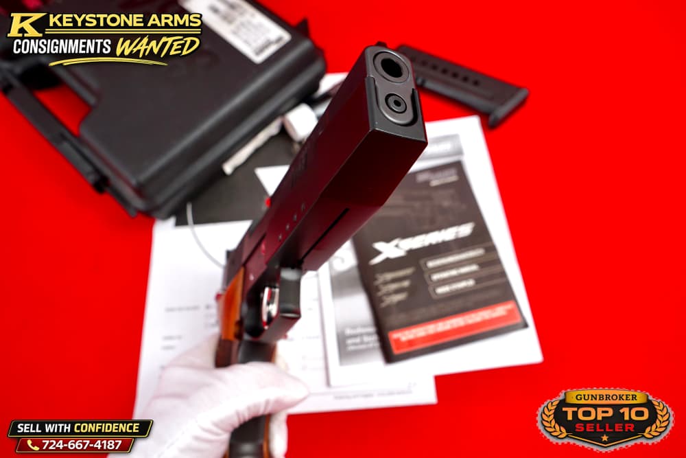 Rare German SIG Mastershop P220 X6 9mm Aristocrat Weighted ANIB w/ Target-img-19