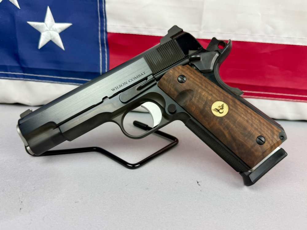Wilson Combat Supergrade Commander Special Blued 1911 9mm - NEW-img-0
