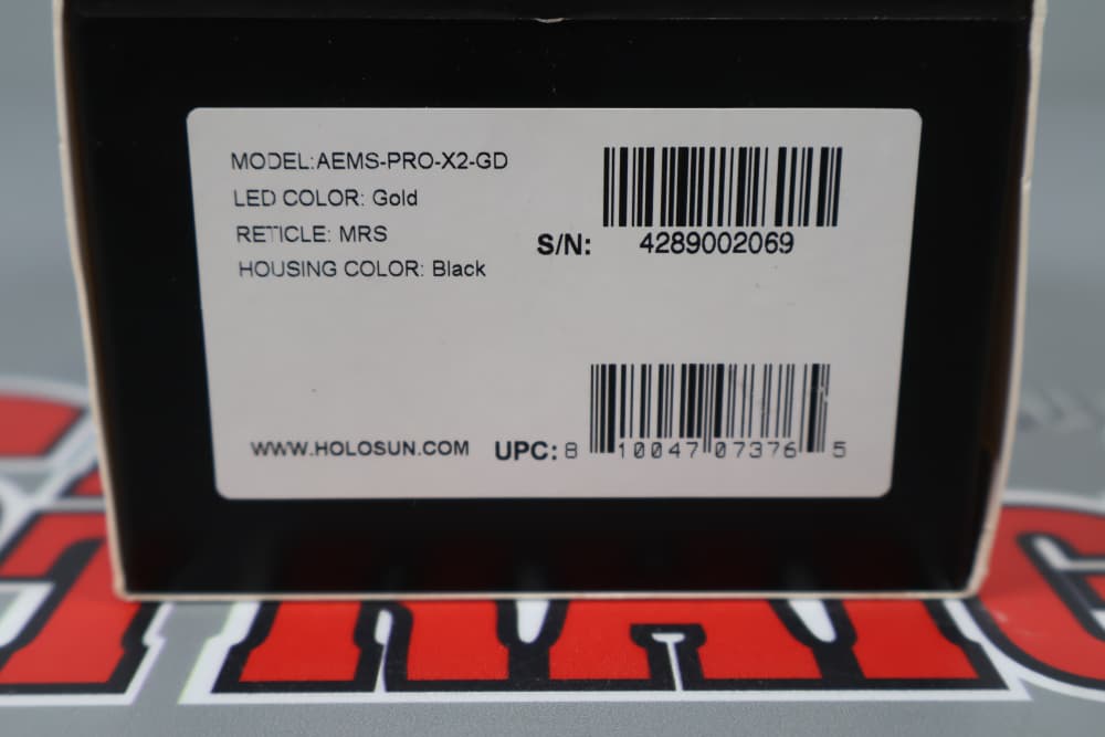 Lot O' One (1) Holosun AEMS-PRO-X2-GD w/Box-img-1