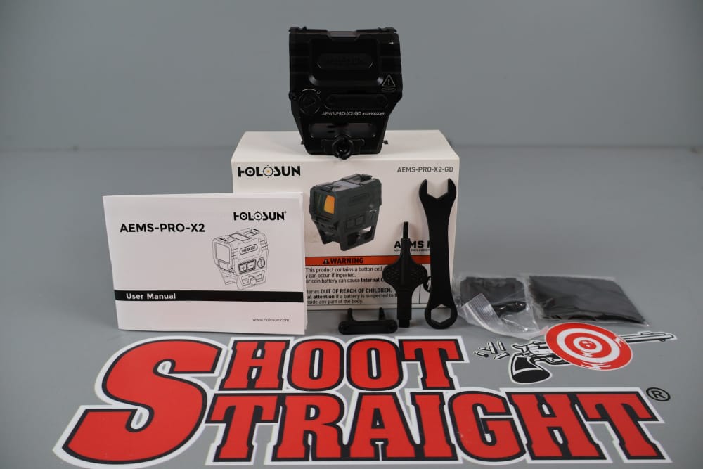 Lot O' One (1) Holosun AEMS-PRO-X2-GD w/Box-img-0