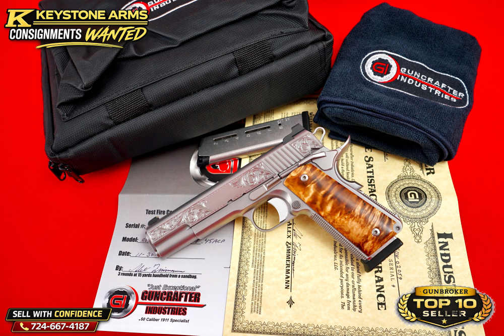 Spectacular GunCrafter Renaissance Government Master Engraved .45 GRAIL-img-0