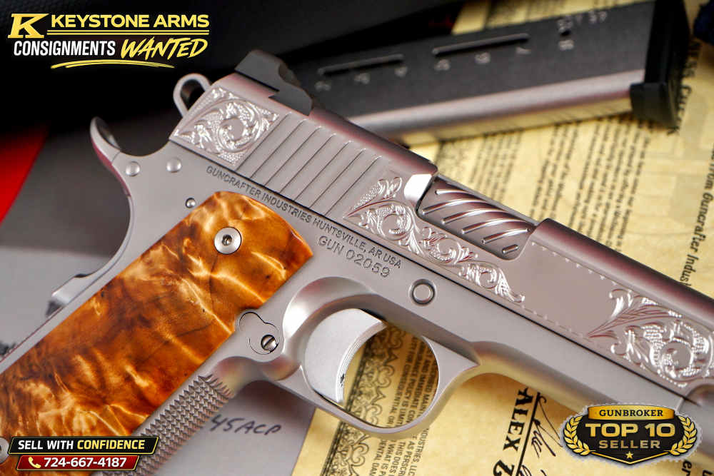 Spectacular GunCrafter Renaissance Government Master Engraved .45 GRAIL-img-8
