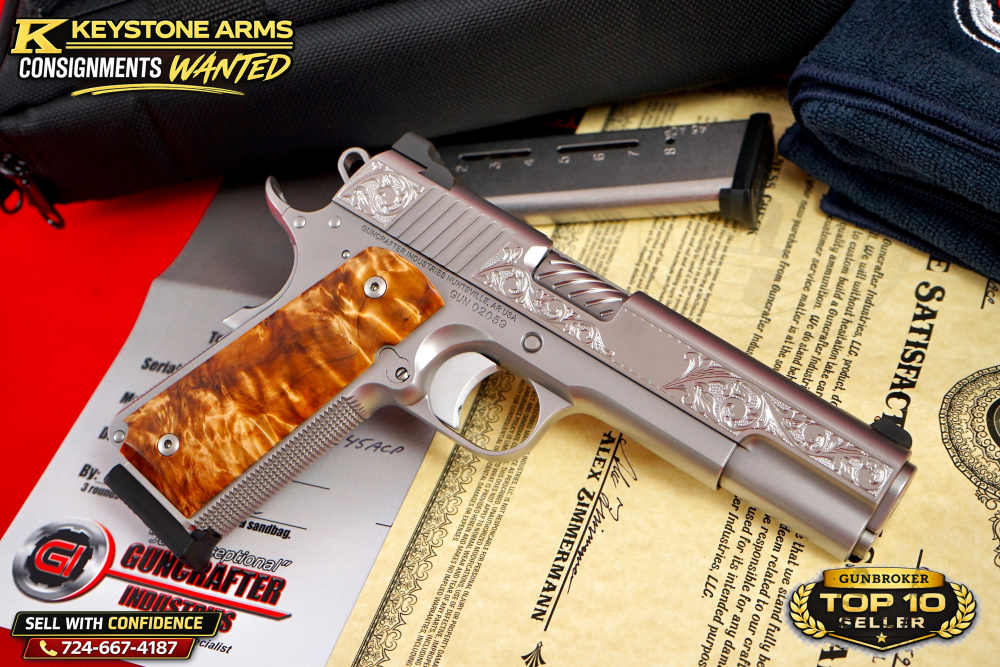 Spectacular GunCrafter Renaissance Government Master Engraved .45 GRAIL-img-6