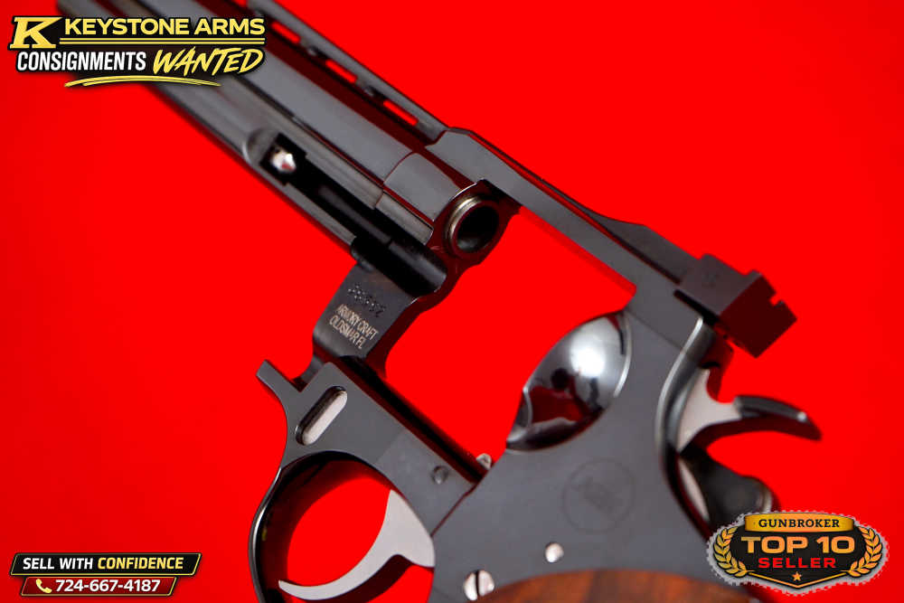 Spectacular 1990 Ratzeburg Korth Sport 5.25" .357 Magnum Original Box Grail-img-15