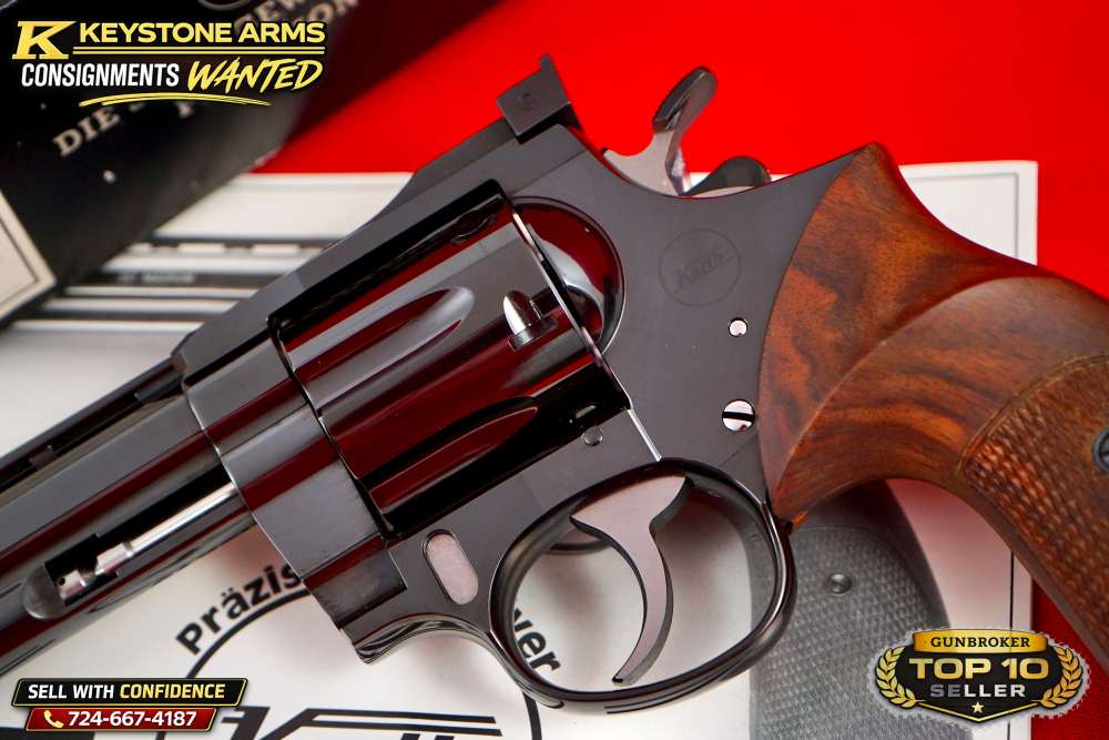 Spectacular 1990 Ratzeburg Korth Sport 5.25" .357 Magnum Original Box Grail-img-5