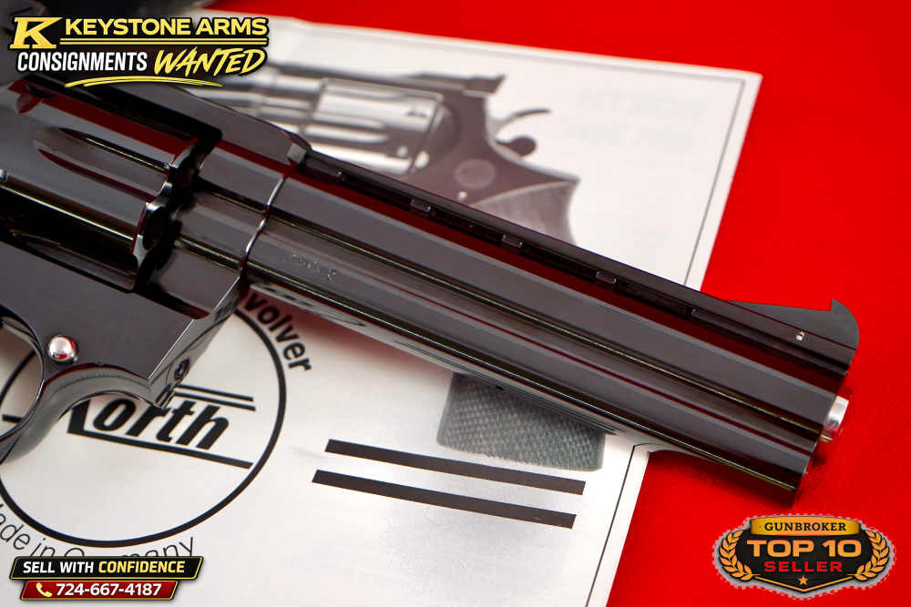 Spectacular 1990 Ratzeburg Korth Sport 5.25" .357 Magnum Original Box Grail-img-8