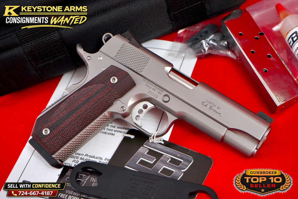 Awesome Custom By ED Brown Kobra Carry .45 ACP Commander New In Pouch-img-6