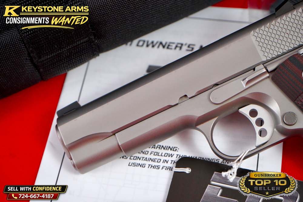 Awesome Custom By ED Brown Kobra Carry .45 ACP Commander New In Pouch-img-3