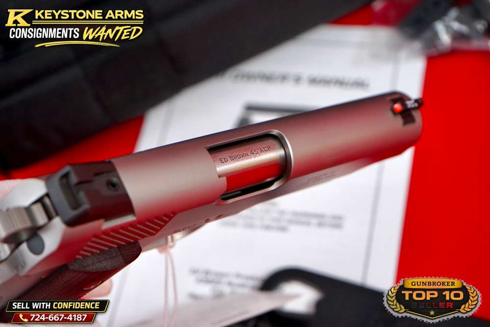 Awesome Custom By ED Brown Kobra Carry .45 ACP Commander New In Pouch-img-15