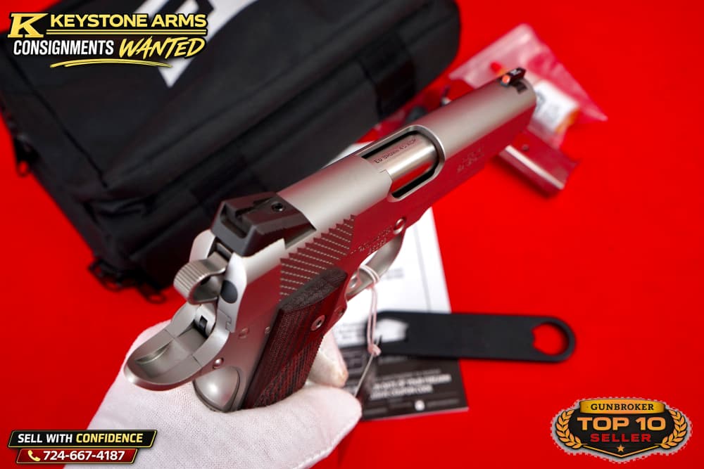 Awesome Custom By ED Brown Kobra Carry .45 ACP Commander New In Pouch-img-12